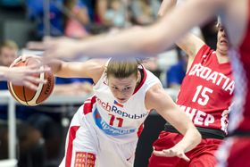 Одна з кращих чеських баскетболісток - Катержина Елготова, Фото: ЧТК   36-го чемпіонат Європи з баскетболу або жіночий Євробаскет пройде в Чехії в період з 16 по 25 червня