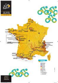 «Тур де Франс» 2018, фото: Le Tour France   105-й «Тур де Франс» стартувала 7 липня