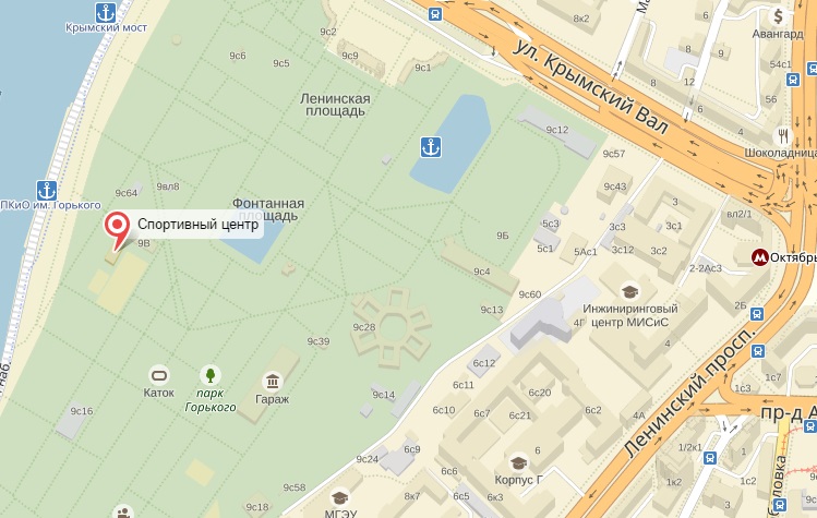 Місце розташування майданчиків на мапі: