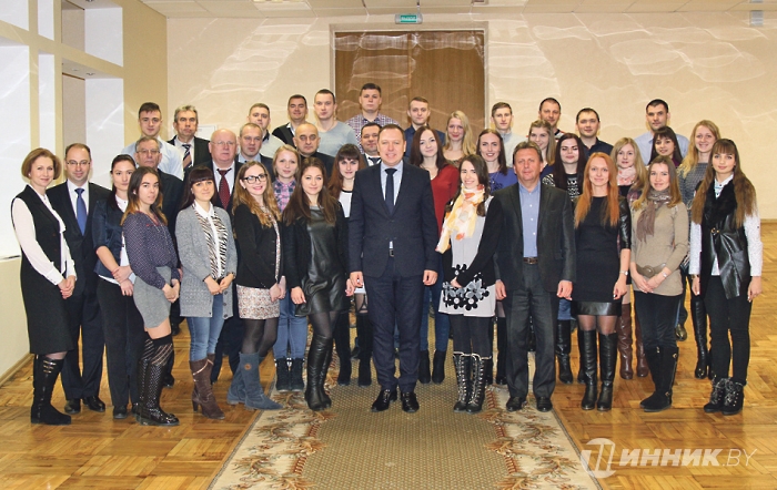 На минулому тижні, 16 листопада, відбулася традиційна зустріч молодих фахівців з керівництвом і профспілковими лідерами ВАТ «Белшина»