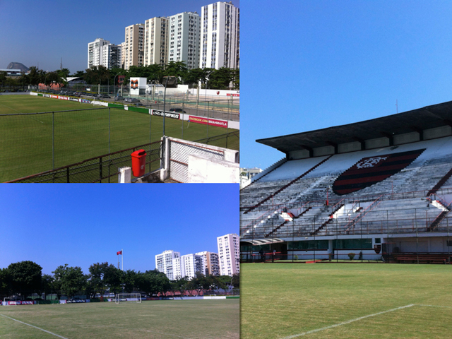 Стадіон на території клубу Фламенго зараз використовується тільки для тренувань, а раніше на ньому проходили офіційні матчі чемпіонату Бразилії