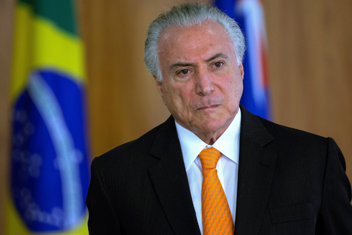 Судовий процес може початися після схвалення рішення бразильським парламентом   Президент Бразилії Мішел Темер   Фото: epa / vostock-photo   Москва