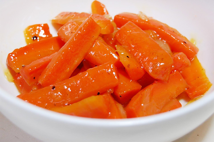 Карамелізовані морква