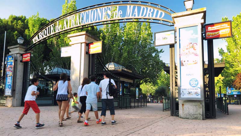 Додати адреналіну в кров можна і в іншому парку атракціонів Мадрида