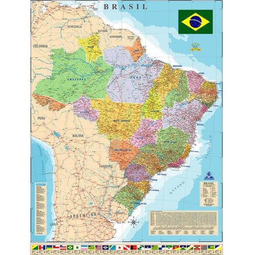 Якщо подивитися на дорожню карту Бразилії, то впадає в очі, що щільність малюнка відчуває різкий стрибок на кордоні штаті Сан-Паулу
