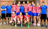 Жіноча збірна Росії з баскетболу (гравці до 16 років) прилетіла в Литву, де візьме участь в першості континенту у цій віковій категорії