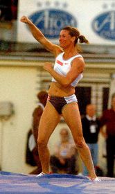 Стейсі Драгіла (Фото: ЧТК)   раділа несподіваної перемоги рекордсменка Стейсі Драгіла